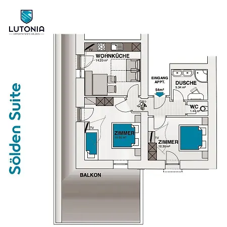 Lutonia 公寓